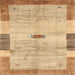 Sideview of Machine Washable Contemporary Orange Rug, wshcon2836