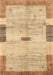 Contemporary Orange Modern Rug, con2836