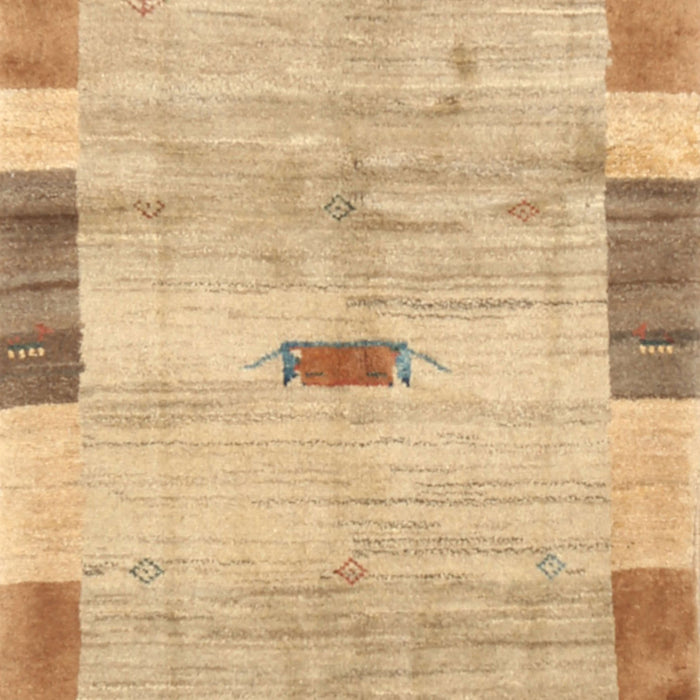 Contemporary Orange Modern Rug, con2836