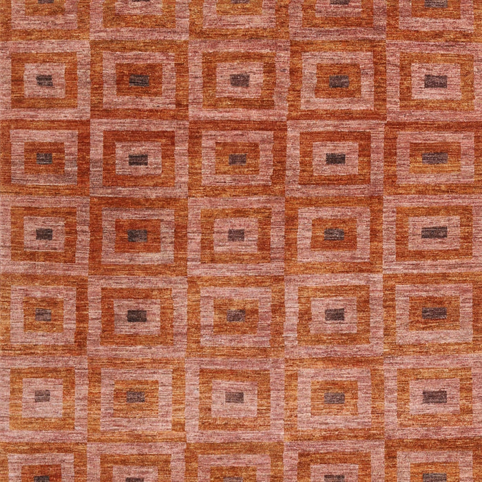 Contemporary Red Modern Rug, con283