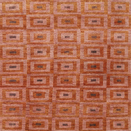 Sideview of Machine Washable Contemporary Fire Red Rug, wshcon283