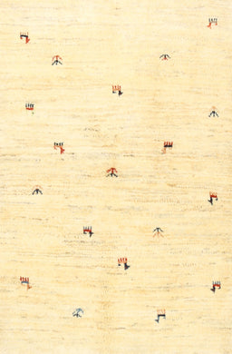 Contemporary Mustard Yellow Solid Rug, con2840