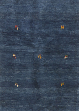 Contemporary Blue Modern Rug, con2841