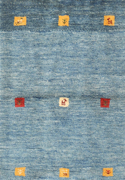 Contemporary Green Modern Rug, con2847