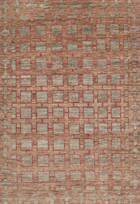 Machine Washable Contemporary Light Copper Gold Rug, wshcon284