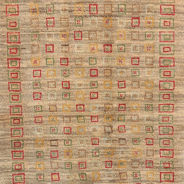 Contemporary Sandy Brown Modern Rug, con2852