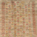 Sideview of Machine Washable Contemporary Sandy Brown Rug, wshcon2852