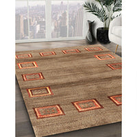 Contemporary Red Modern Rug, con2853