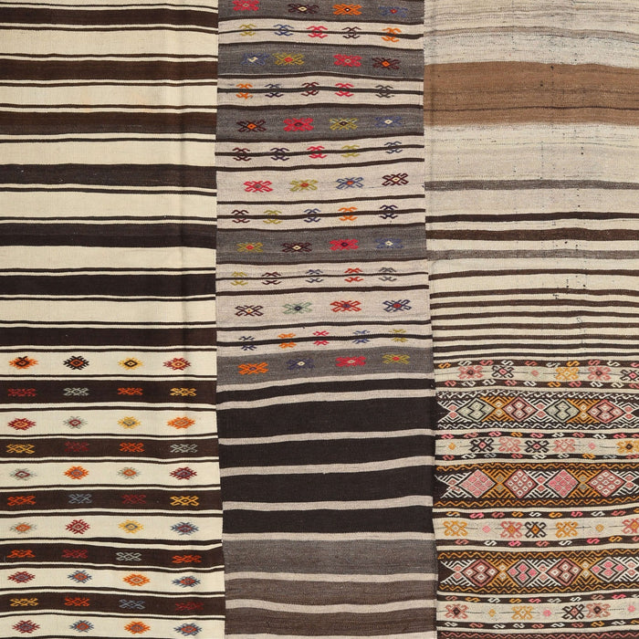 Machine Washable Contemporary Bakers Brown Rug, wshcon2857