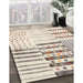Machine Washable Contemporary Wheat Beige Rug in a Family Room, wshcon2860
