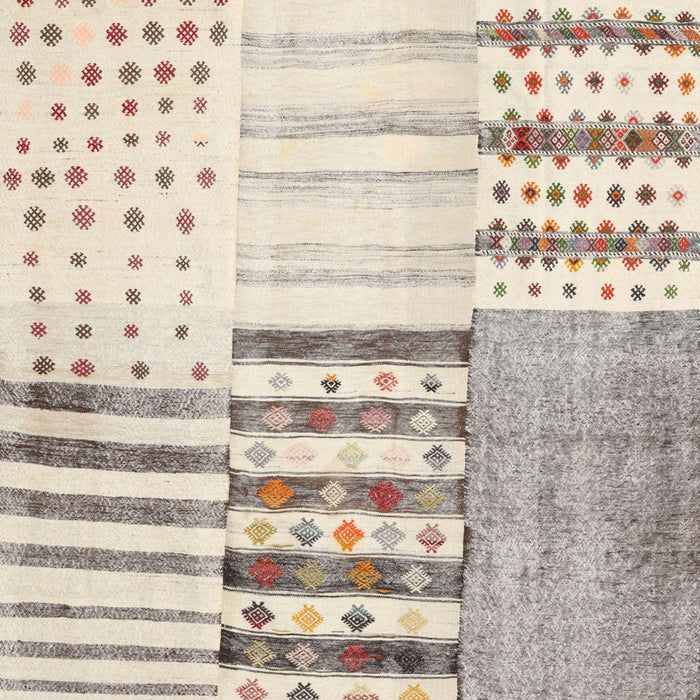 Machine Washable Contemporary Wheat Beige Rug, wshcon2860