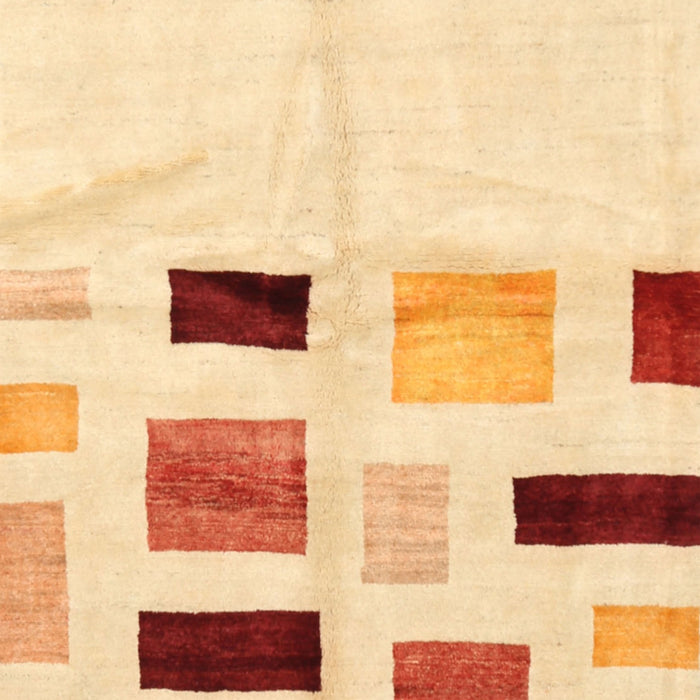 Contemporary Sun Yellow Solid Rug, con2867