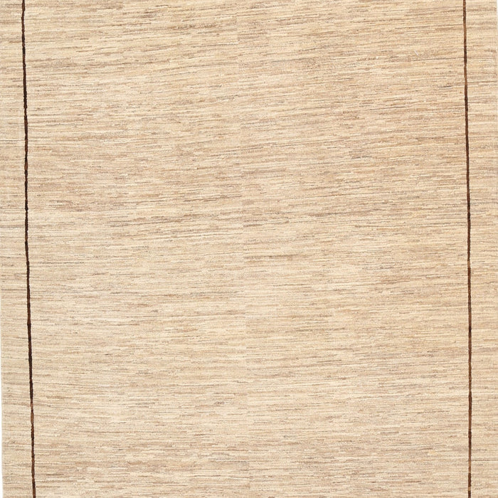 Contemporary Deep Peach Orange Solid Rug, con286