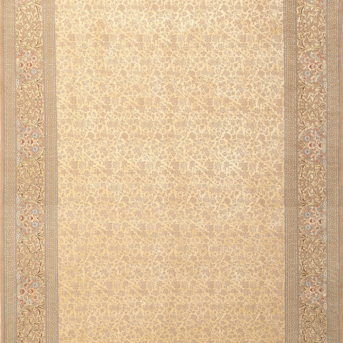 Contemporary Sand Brown Modern Rug, con288