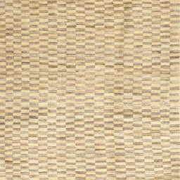 Square Contemporary Brown Gold Solid Rug, con2890