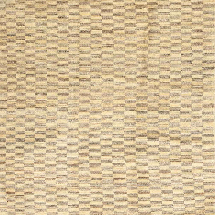 Sideview of Machine Washable Contemporary Brown Gold Rug, wshcon2890