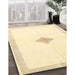 Machine Washable Contemporary Khaki Gold Rug in a Family Room, wshcon2891