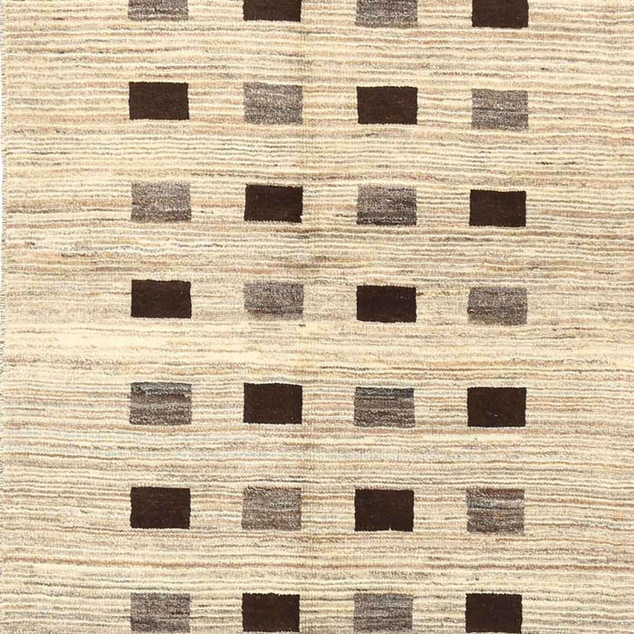 Machine Washable Contemporary Gold Rug, wshcon2894