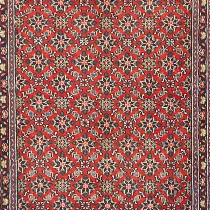 Contemporary Orange Salmon Pink Modern Rug, con2896