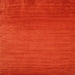 Square Contemporary Neon Red Modern Rug, con28