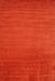 Contemporary Neon Red Modern Rug, con28