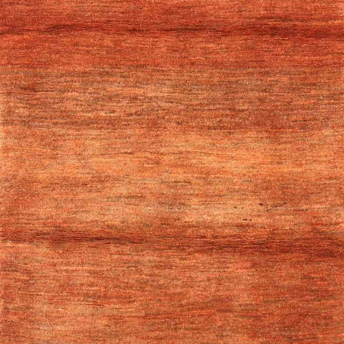 Machine Washable Contemporary Neon Orange Rug, wshcon2901