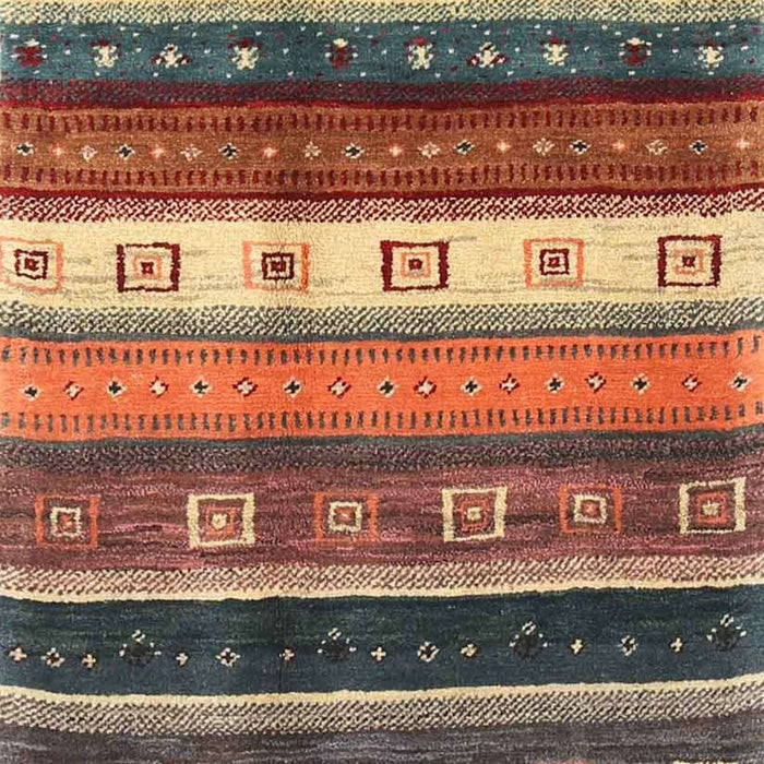 Machine Washable Contemporary Brown Red Rug, wshcon2905