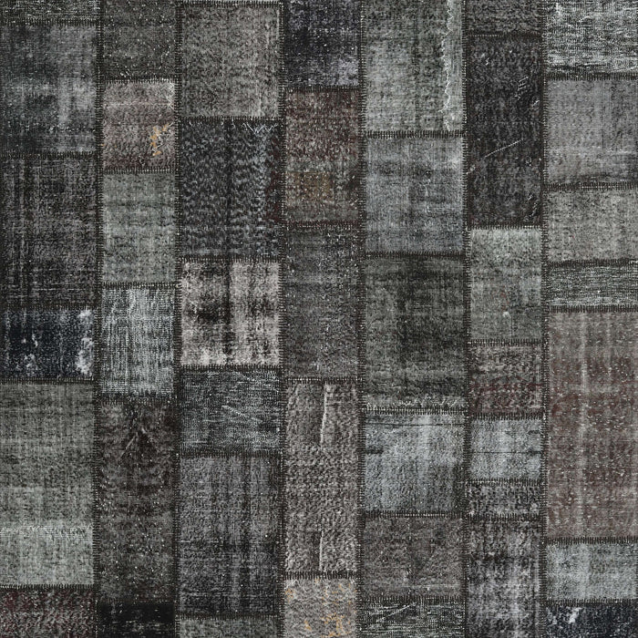 Machine Washable Contemporary Granite Gray Rug, wshcon2909