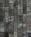 Contemporary Granite Gray Patchwork Rug, con2909