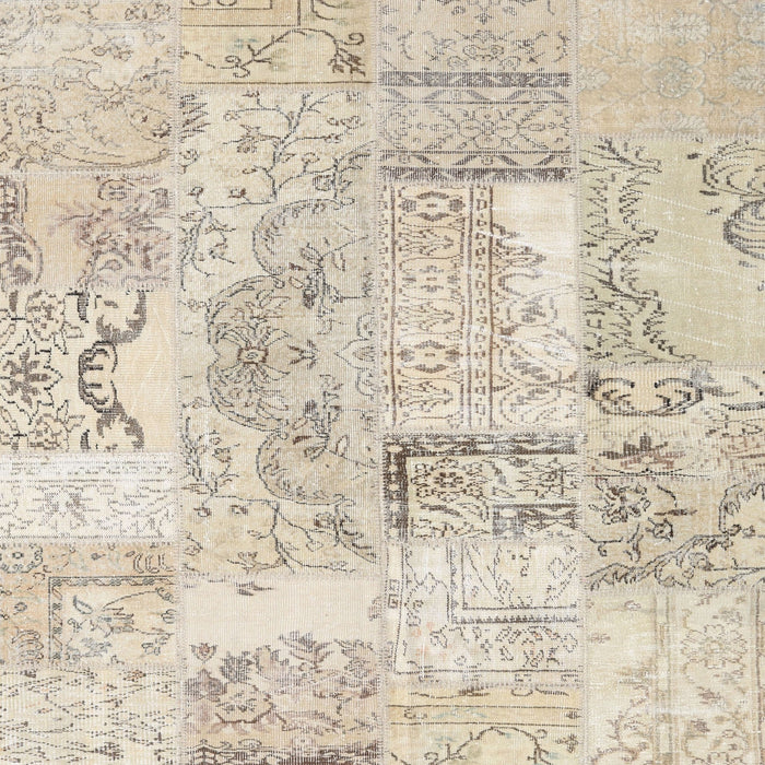 Sideview of Machine Washable Contemporary Light French Beige Brown Rug, wshcon2913