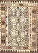 Machine Washable Contemporary Brown Rug, wshcon2919