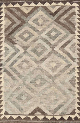 Machine Washable Contemporary Dark Almond Brown Rug, wshcon2924