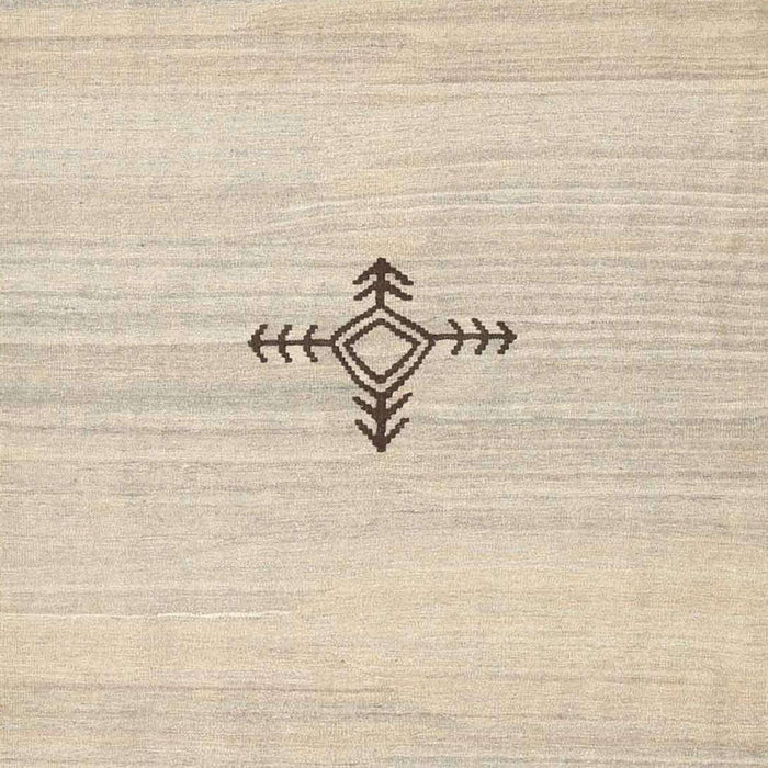 Machine Washable Contemporary Deep Peach Orange Rug, wshcon2927