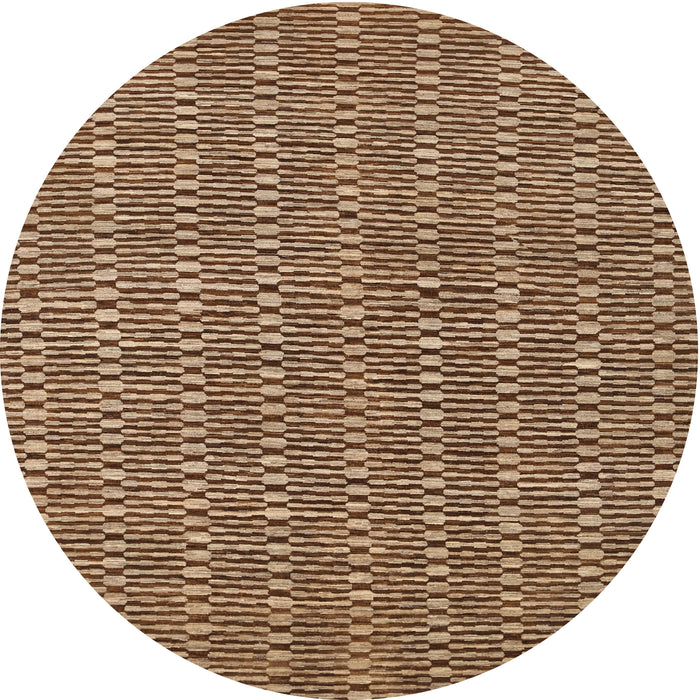 Square Machine Washable Contemporary Sand Brown Rug, wshcon292