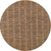 Square Machine Washable Contemporary Sand Brown Rug, wshcon292