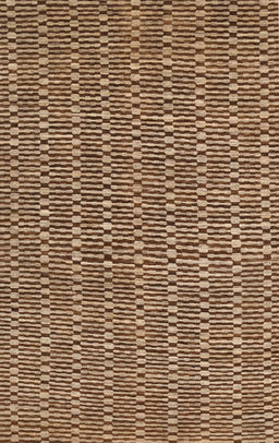Contemporary Sand Brown Modern Rug, con292
