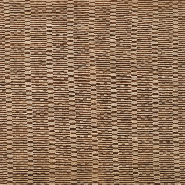 Sideview of Machine Washable Contemporary Sand Brown Rug, wshcon292