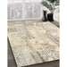 Machine Washable Contemporary Light French Beige Brown Rug in a Family Room, wshcon2933