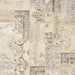 Sideview of Machine Washable Contemporary Light French Beige Brown Rug, wshcon2933