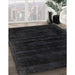 Machine Washable Contemporary Midnight Gray Rug in a Family Room, wshcon2935