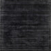 Sideview of Machine Washable Contemporary Midnight Gray Rug, wshcon2935