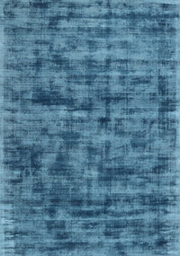 Machine Washable Contemporary Blue Rug, wshcon2936