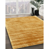 Contemporary Orange Modern Rug, con2937