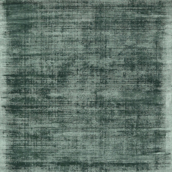 Sideview of Machine Washable Contemporary Green Rug, wshcon2938