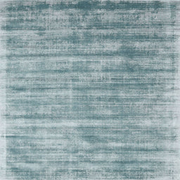 Square Contemporary Cyan Opaque Blue Modern Rug, con2939
