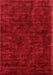 Contemporary Red Modern Rug, con2940