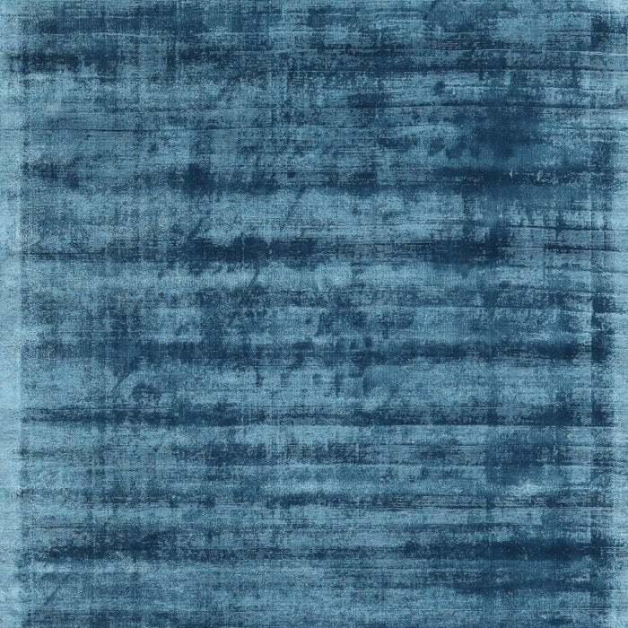 Machine Washable Contemporary Blue Rug, wshcon2941