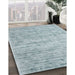 Machine Washable Contemporary Light Steel Blue Rug in a Family Room, wshcon2946