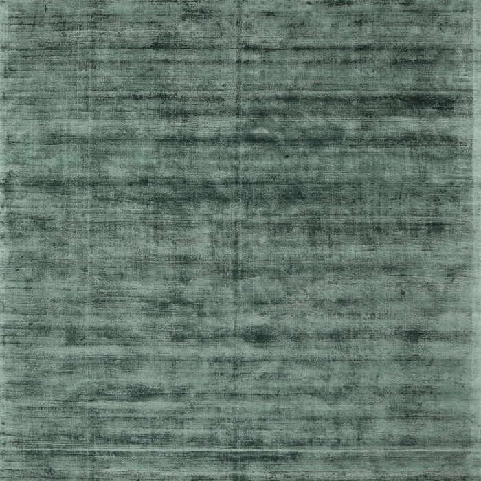 Sideview of Machine Washable Contemporary Green Rug, wshcon2947