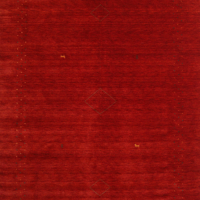Contemporary Red Modern Rug, con2948